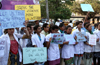 Mangalore: Physiotherapy students hold protest rally against Delhi gang rape